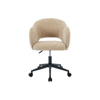 BÜROSTUHL ohne Armlehnen - 56.5 cm x 58 cm - Stoff - Beige - ACACILIO - Beige, Textil (56.5/85/58cm) - Vente-Unique