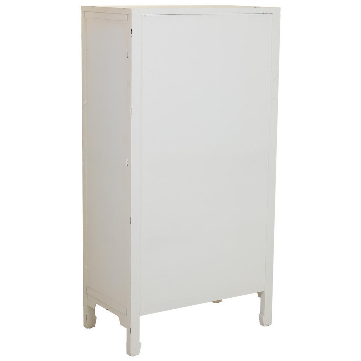 SCHRANK aus Holz, weiß, 70x40x135cm - Weiß, Holz (70/135/40cm) - Wanderlust