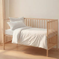 BETTBEZUG 2er-Set teiliges basic 115x145 cm (kinderbett) weiss - Weiß, Textil (115/145cm) - Happy Friday