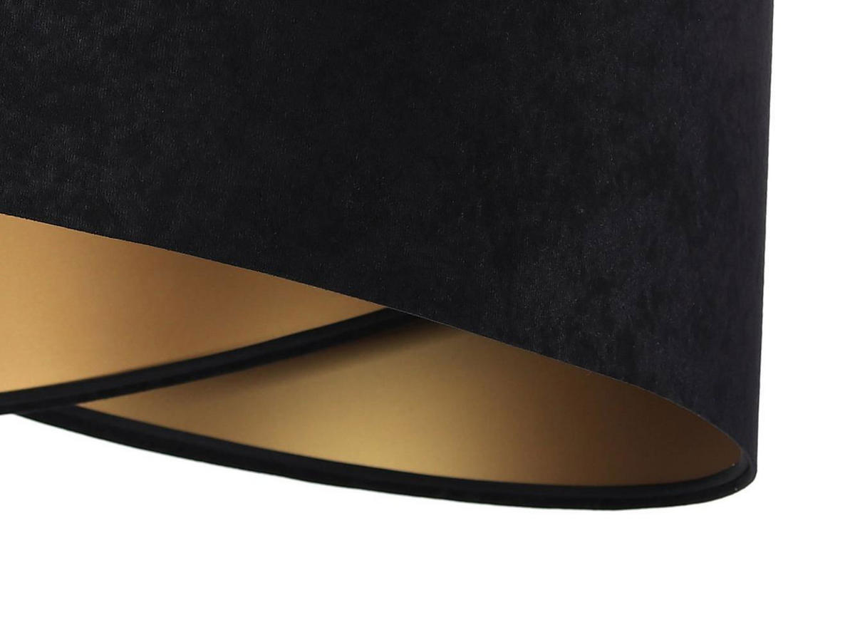 HÄNGELEUCHTE Gold 50/23 cm - Goldfarben, Kunststoff (50/1.3/23cm) - ONZENO