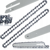 FÜHRUNGSSCHIENE Universal Set - 8 Zoll, 2x Kette 1/4 Zoll, Nutbreite 1,3 mm, gehärteter Stahl - Multicolor, Kunststoff/Metall (10/10/10cm)