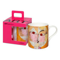 KAFFEEBECHER Senecio Baldgreis - Paul Ernst Klee, in Geschenkbox - Naturfarben, Keramik (0.4L) - Könitz