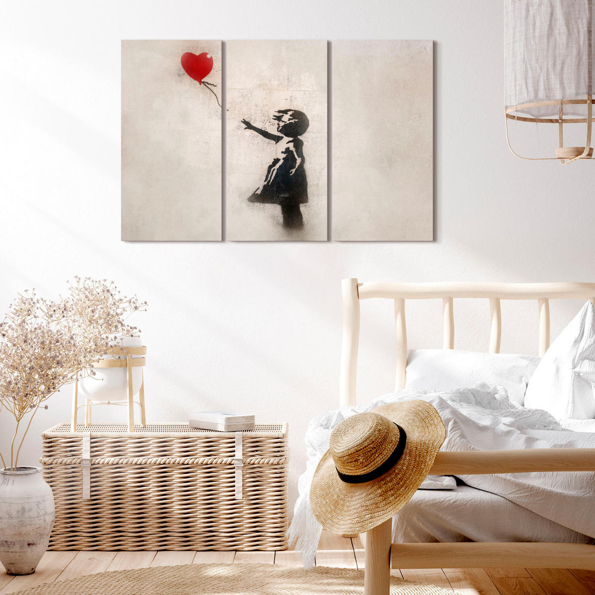 LEINWANDBILD 3-tlg. 90x60 cm - Multicolor, Holz (90/60cm) - LUMASOUL