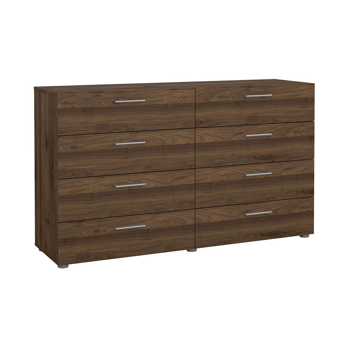 KOMMODE, Pepe, Nussbaum, Holzwerkstoff, 140 x 40 x 82 cm - Nussbaumfarben, Holzwerkstoff (140/82/40cm) - ebuy24