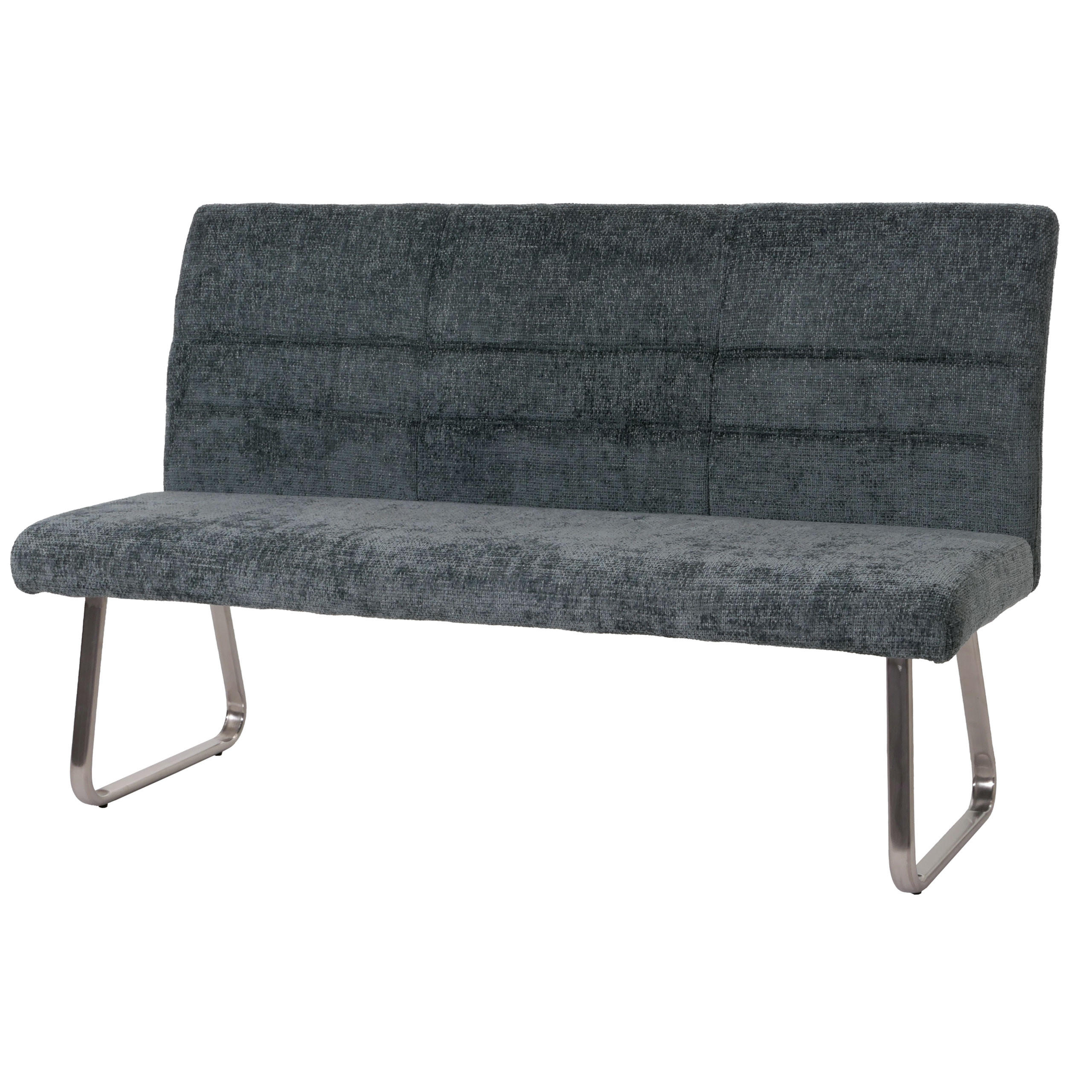 SITZBANK Blau - Blau, Textil (160/100/65cm) - MCW