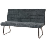 SITZBANK Blau - Blau, Textil (160/100/65cm) - MCW