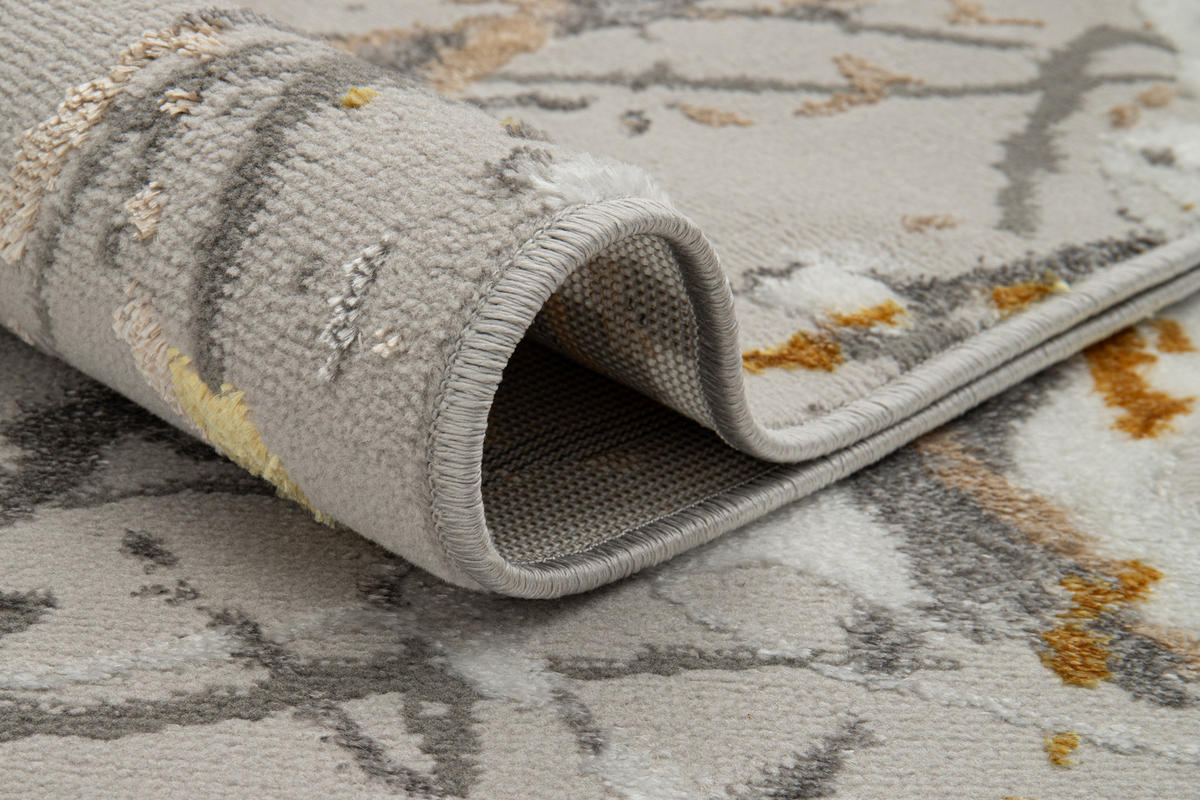 TEPPICH CRYSTAL Hellgrau 200/300 cm - Hellgrau, Textil (200/300cm) - Tapiso