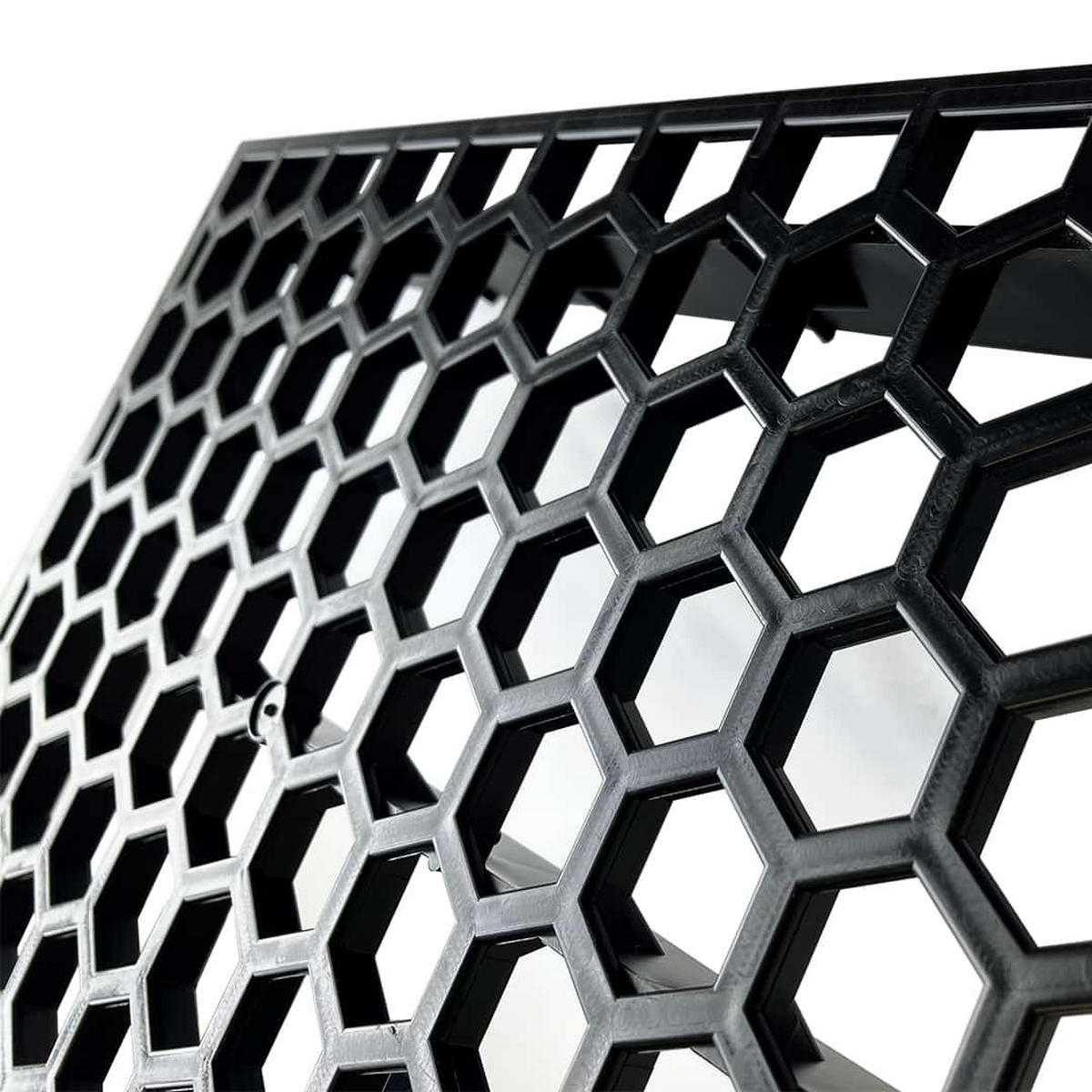 OUTDOORREGAL Metall Grau, 180x100x38 5B. - Grau, Metall (100/180/38cm) - AR Shelving