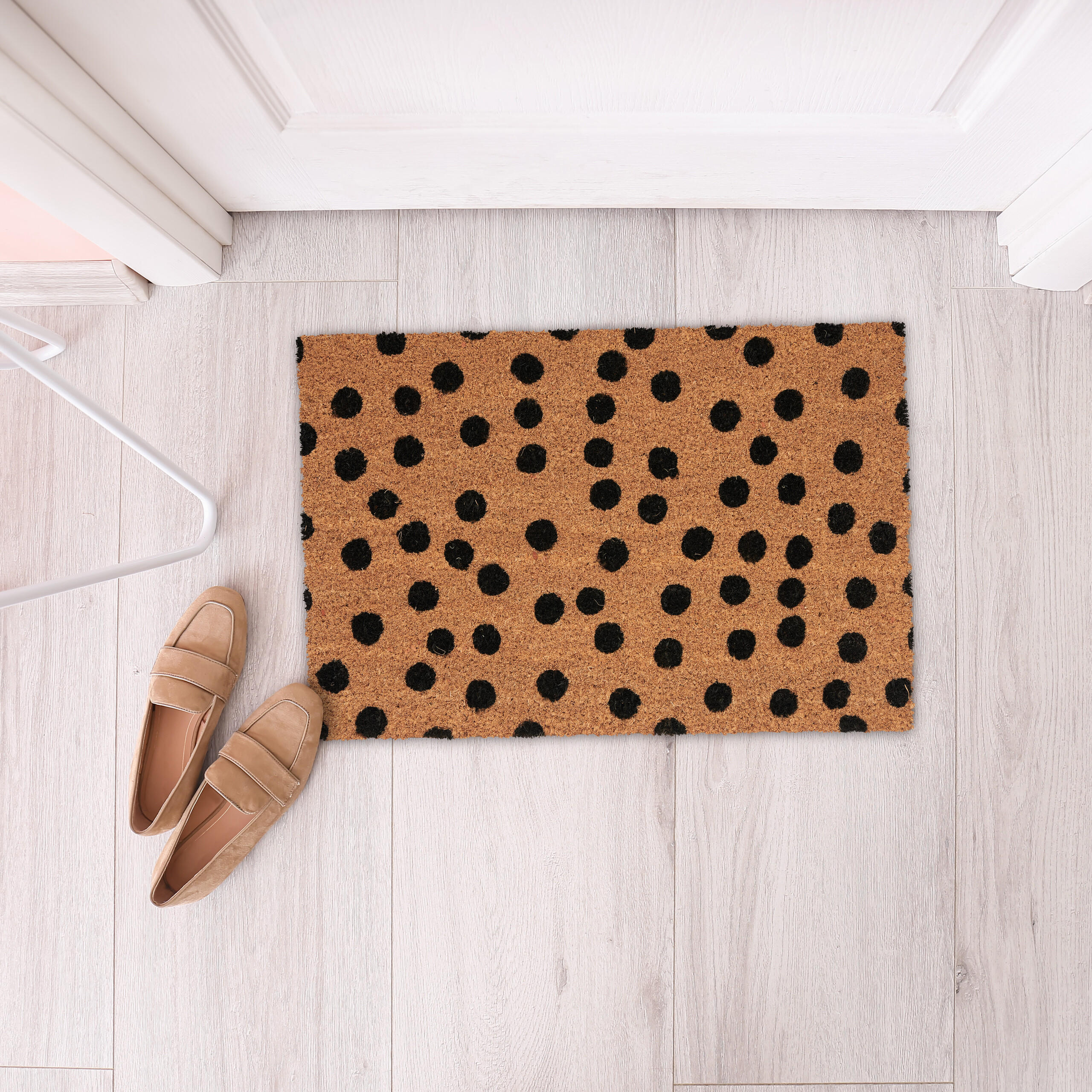 FUSSMATTE - Multicolor, Kunststoff/Textil (60/40cm) - Relaxdays