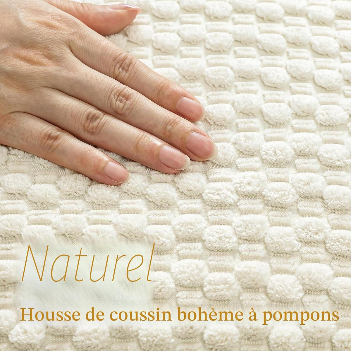 KISSENBEZUG – ohne Füllung – weiß – 45 x 45 cm – 2 Stück - Weiß, Textil (45/45cm)
