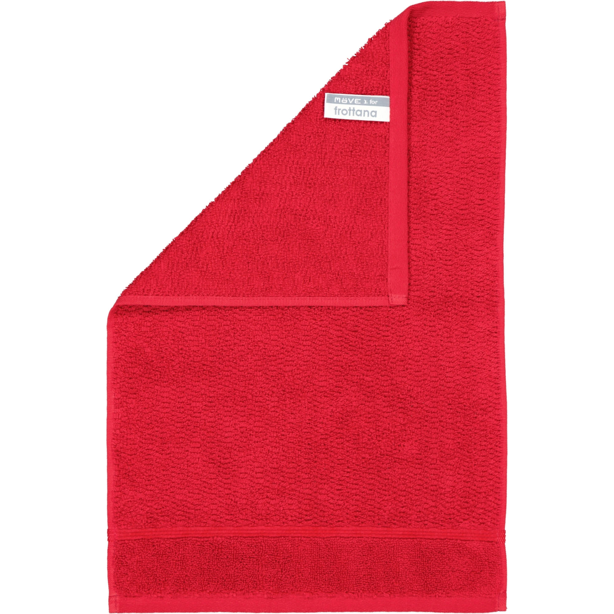 HANDTÜCHER PEARL RUBY - 075 - Rot, Textil (30/50cm) - Frottana