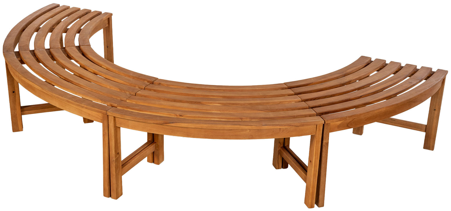 Deluke Baumbank Teak 250x45x125 cm