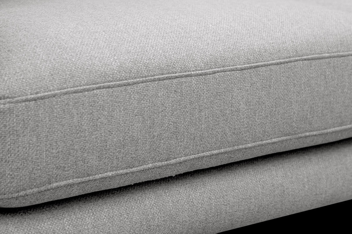 SOFA MEDIOLANE 2,5-Sitzer, hellgrau - Hellgrau, Holzwerkstoff/Textil (203/87/96cm) - Courtois Laville
