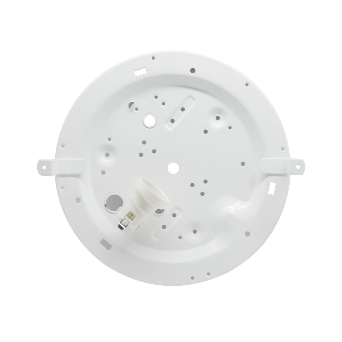 LED-DECKENLEUCHTE - Grau, Metall (35/35/6cm) - Lumicom