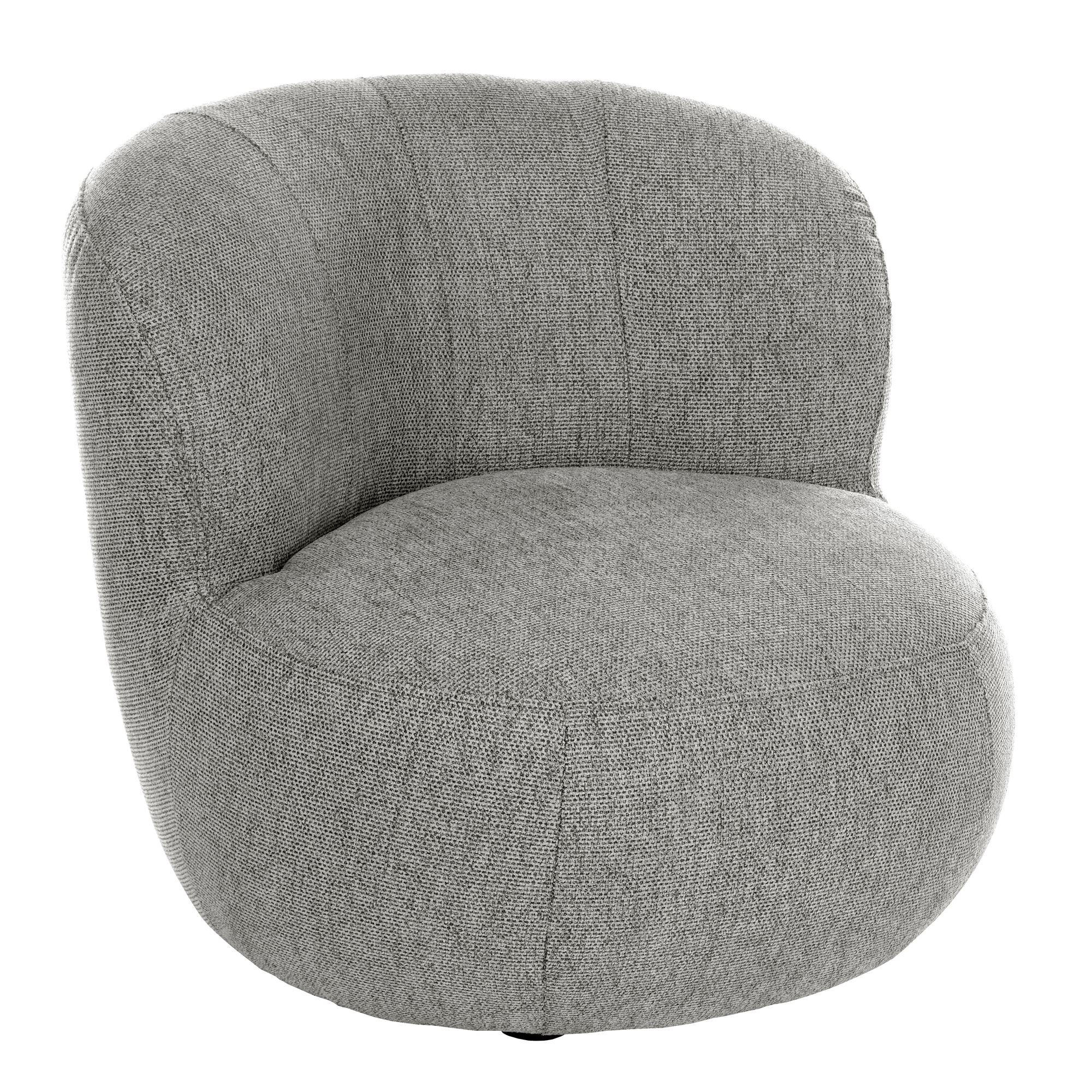 KINDERSESSEL Kayla Flachgewebe anthrazit - Anthrazit, Kunststoff (55/61/50cm) - 58aufmkessel