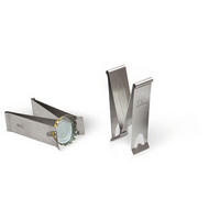 FLASCHENVERSCHLUSS Chapeau!, Edelstahl - Silberfarben, Metall (2.1/12/4.5cm) - Take2