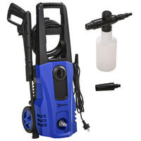 HOCHDRUCKREINIGER mit 6 m Hochdruckschlauch, max. Wassermenge: 510 l/h, für Garten, Blau - Blau, Kunststoff (27/78/35cm) - DURHAND