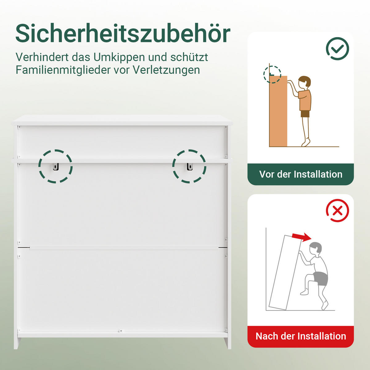 SCHUHSCHRANK mit Schubladen, für 12–15 Paar Schuhe, Weiß - Weiß, Holzwerkstoff (80/82/35cm) - SoBuy