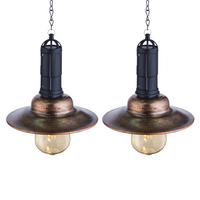LED AUSSENDECKENLEUCHTE Metall Bronze 2er Set - Bronzefarben, Glas (15.5/15.5/50cm)