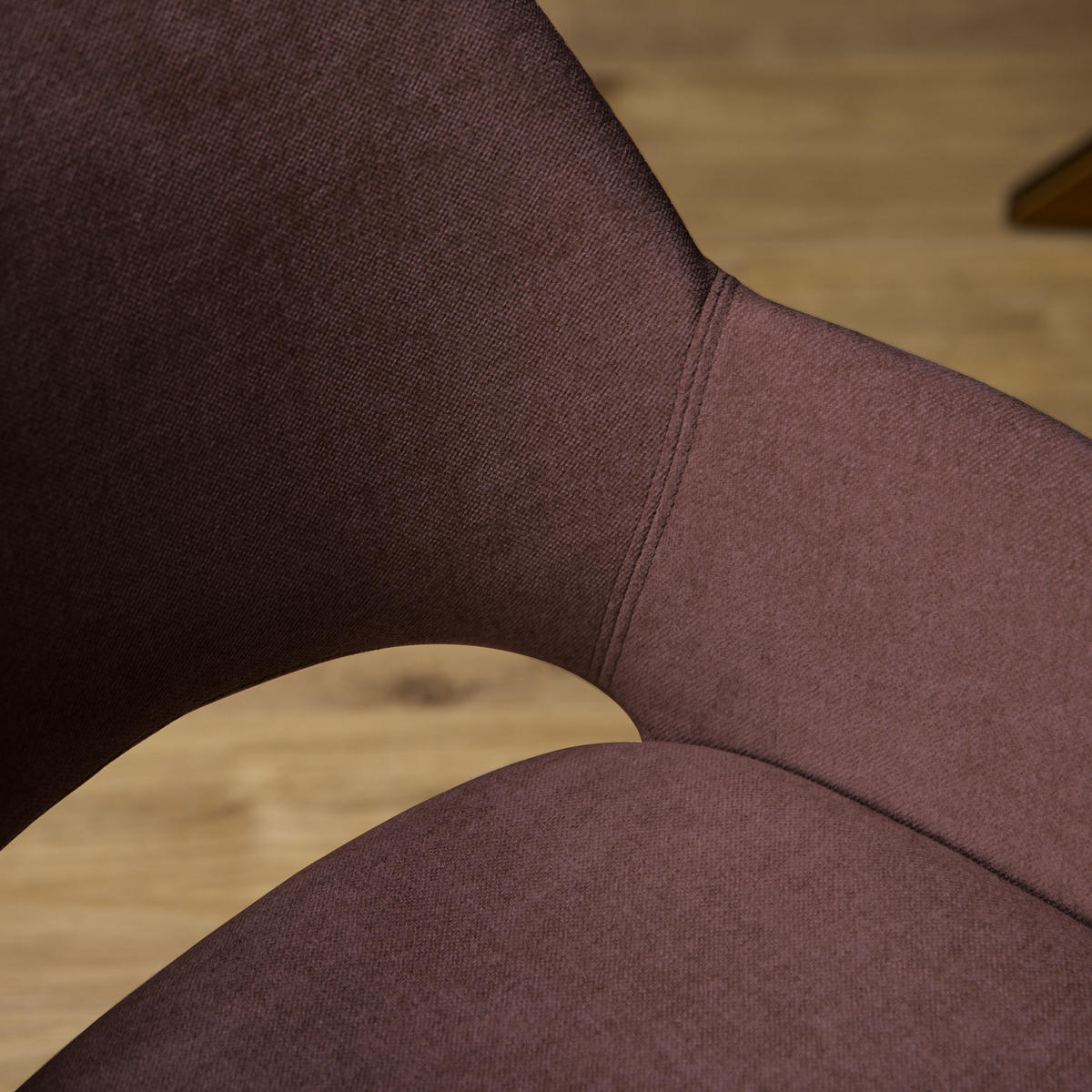 ESSZIMMERSTUHL Daisy Paars 60/61/82 cm - Flieder, Textil (61/82/60cm) - Starfurn