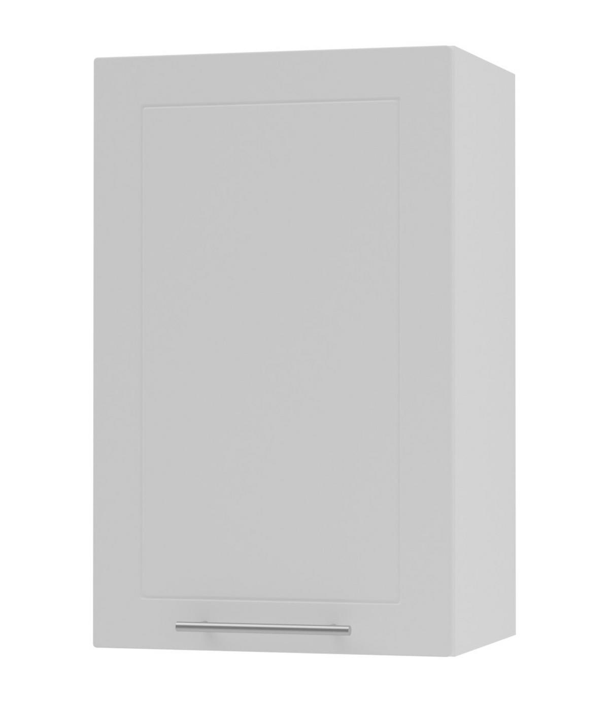 KÜCHENHÄNGESCHRANK Kvantum W2/45 Weiß Matt / Weiß Matt 45 / 32,5 / 72cm - Weiß, Holz/Holzwerkstoff (45/72/32.5cm) - Feldmann-Wohnen
