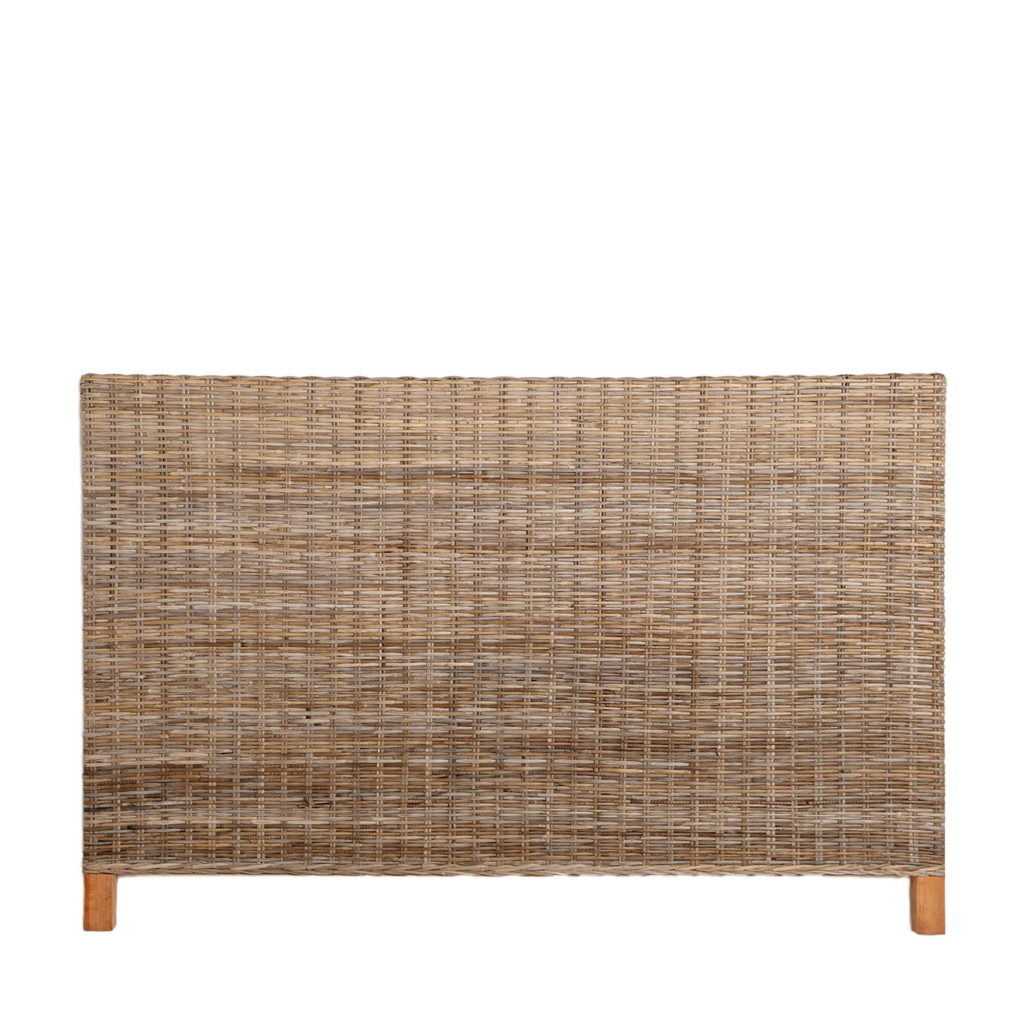 KOPFTEIL DOPPELTES Leni Natürlich 175 cm x 113 cm - Naturfarben, Naturmaterialien (175/6cm) - Klast Home