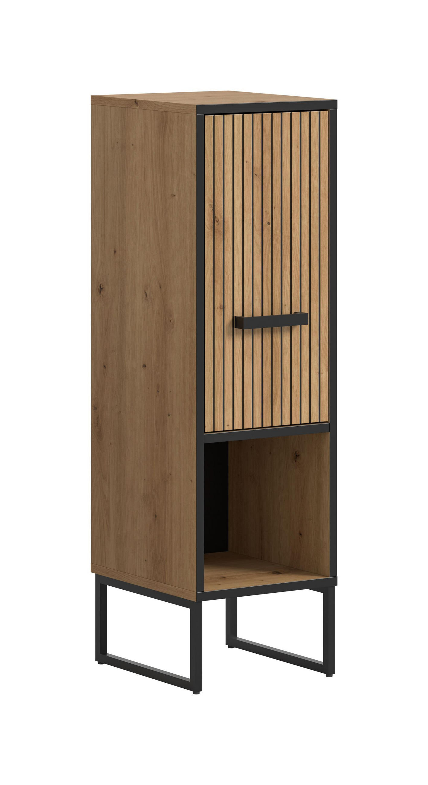 Homes & Jones Standschrank Eiche Artisan 30x101x32 cm