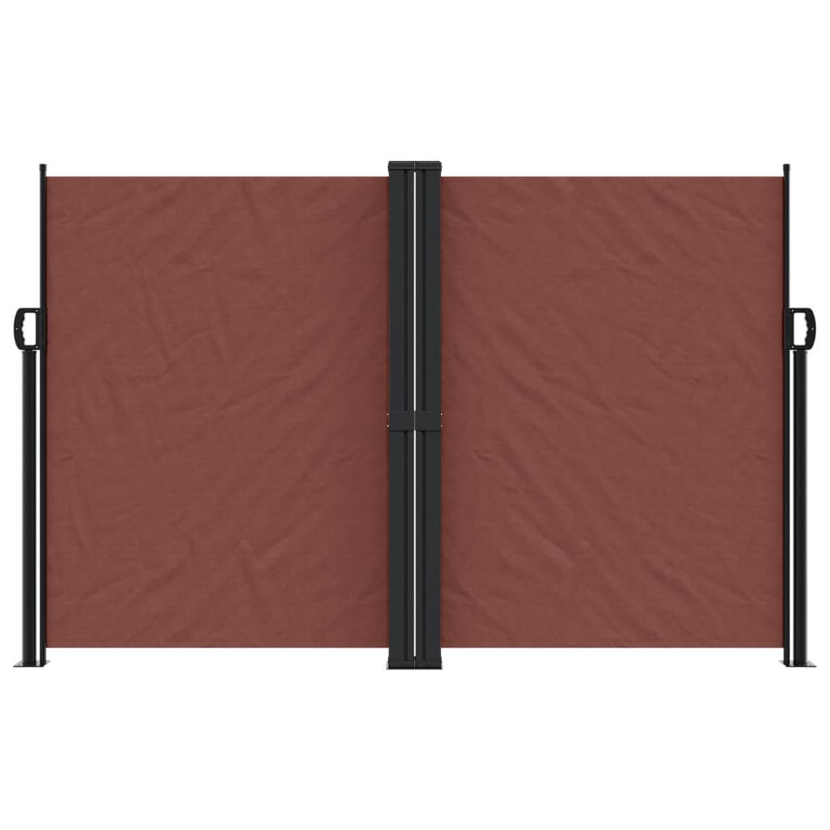 SEITENMARKISE Ausziehbar Braun 160x1200 cm - Braun, Textil (1200/160/1200cm) - furnicato