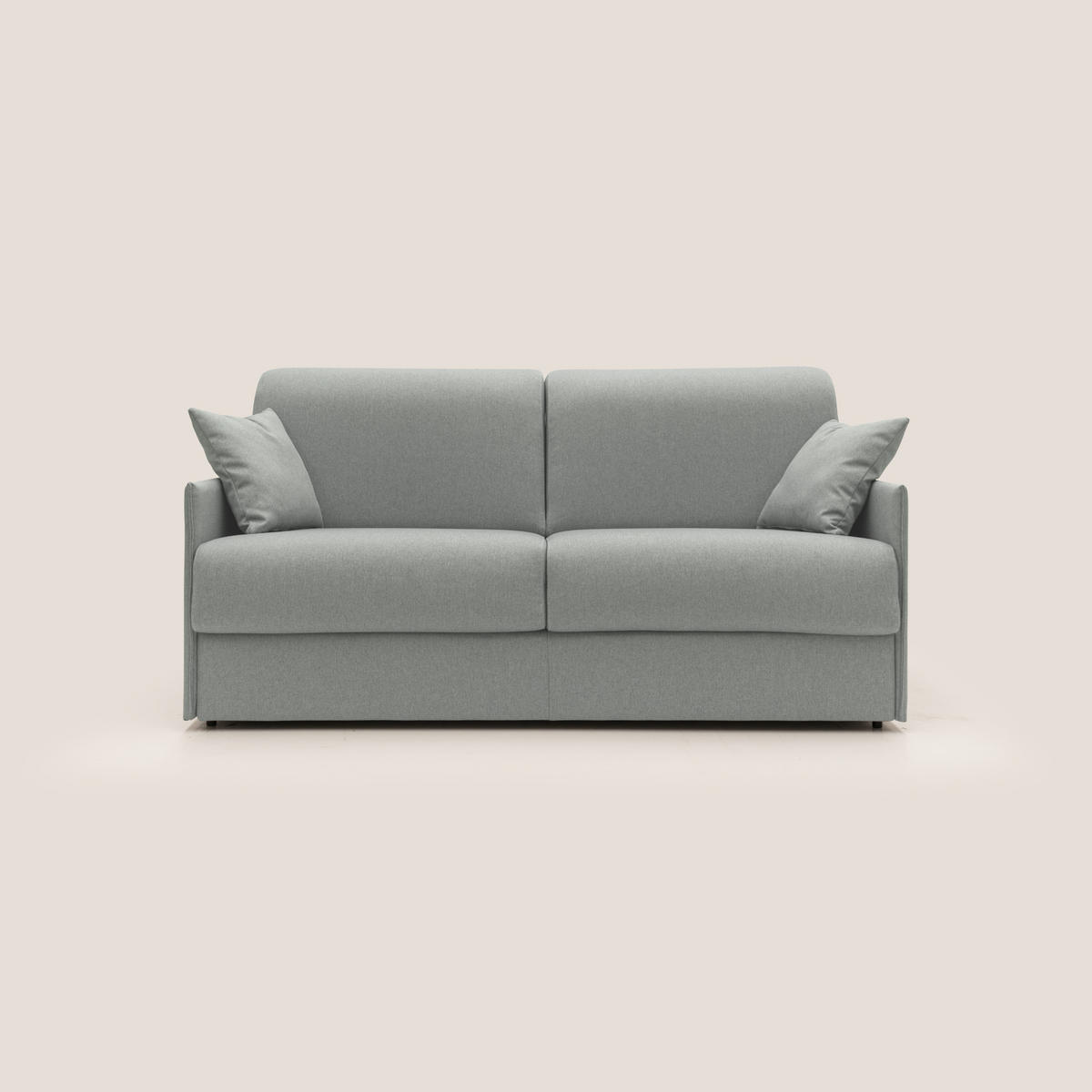 SCHLAFSOFA Evans - Grau, Textil (189/96/96cm) - Divani.store