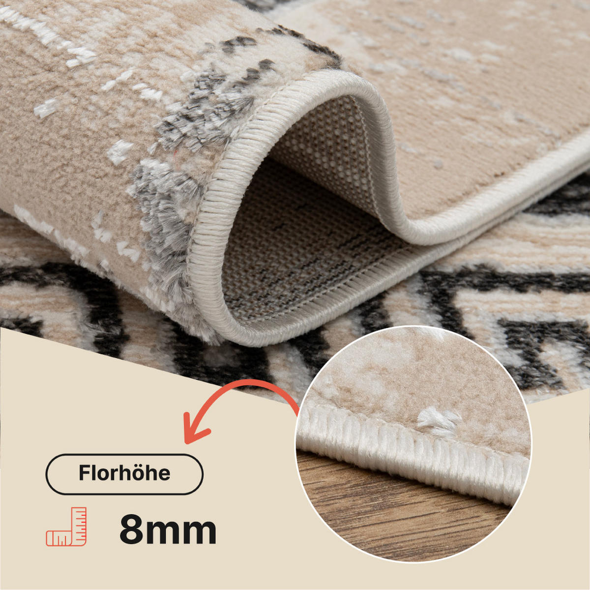 TEPPICH ARES Grau 250/350 cm - Grau, Textil (250/350cm) - Tapiso