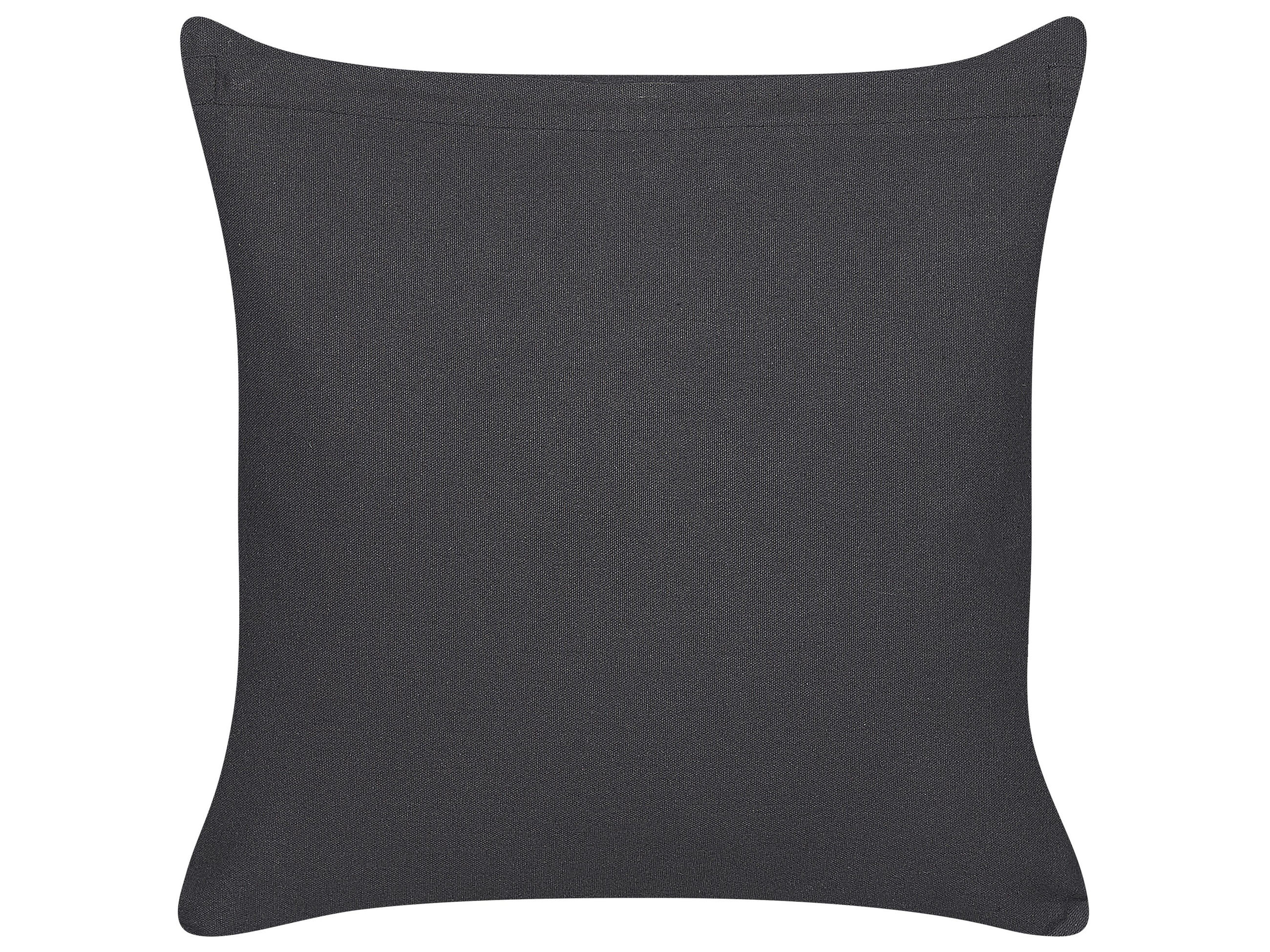 DEKOKISSEN Cremeweiß 45/45 cm Benzoin - Ecru, Naturmaterialien/Textil (45/45cm) - Beliani