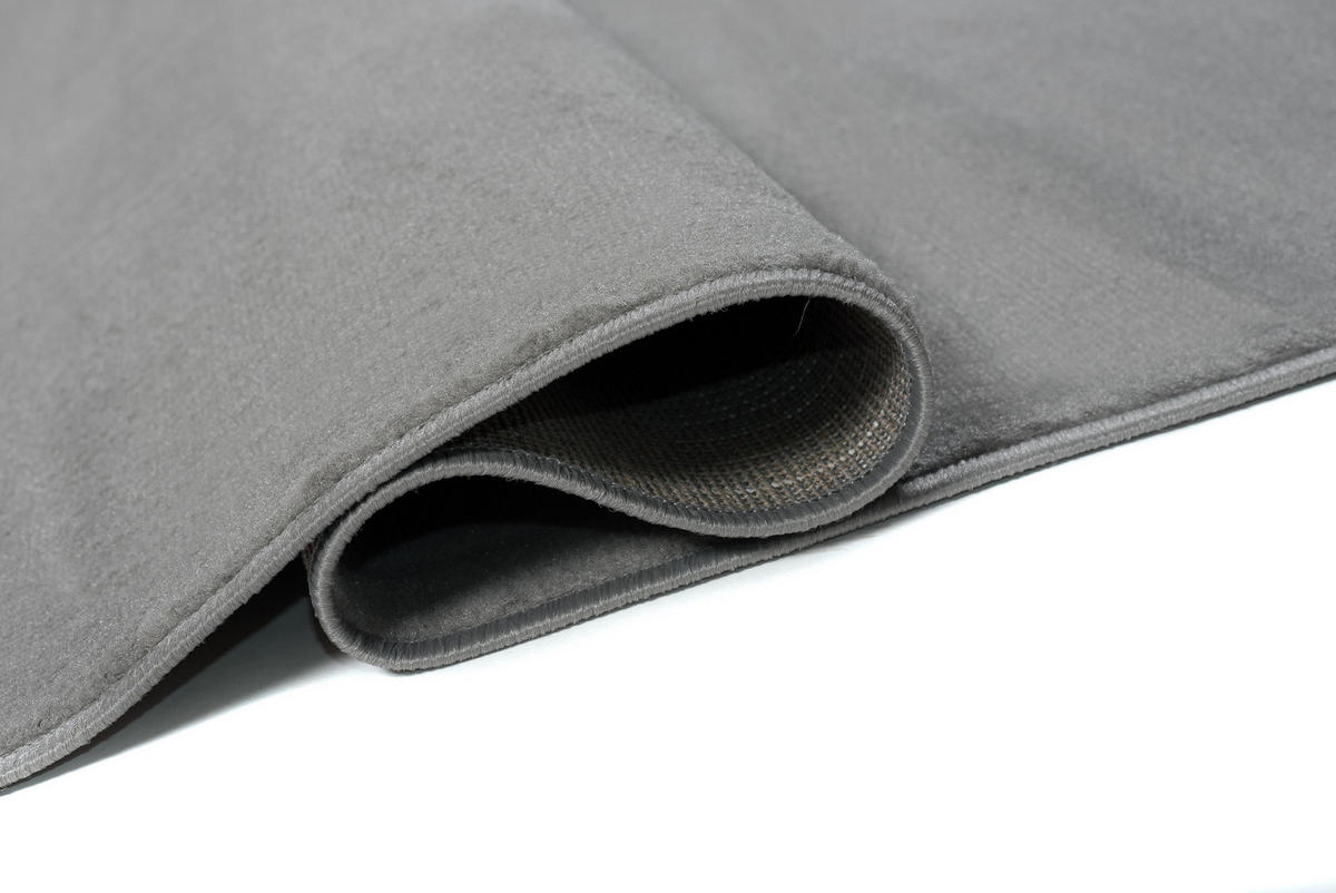 TEPPICH LUXURY Grau Einfarbig 300/400 cm - Grau, Textil (300/400cm) - Tapiso