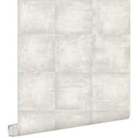 TAPETE Beton-Optik 53 cm x 10.05 m - Grau, Papier (53/1000cm) - ESTAhome