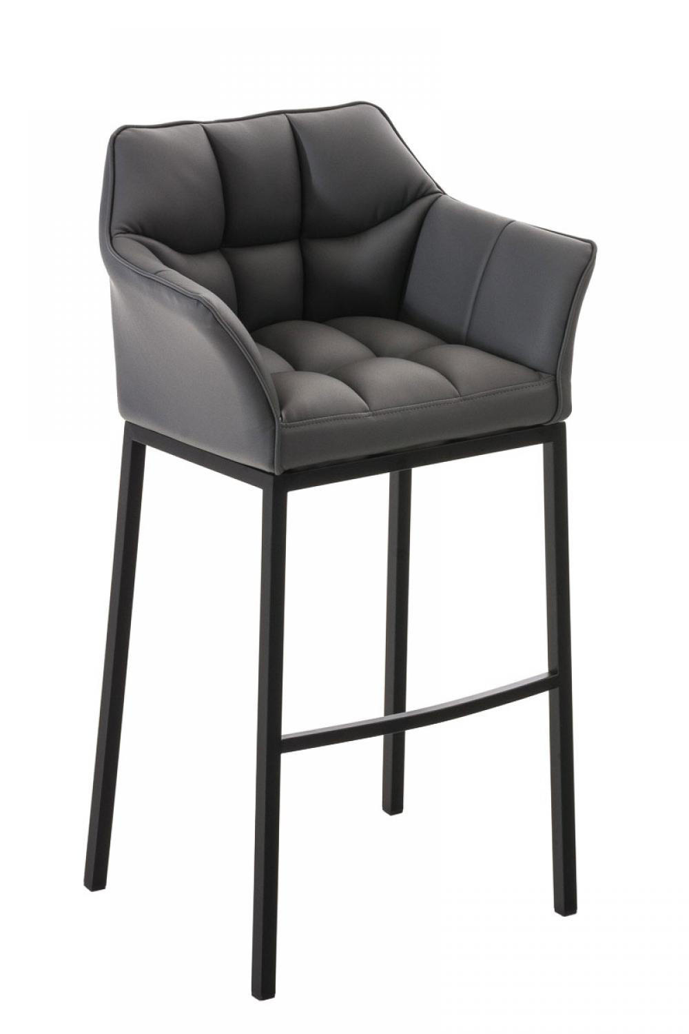 CLP Barhocker Grau 64x110x48 cm