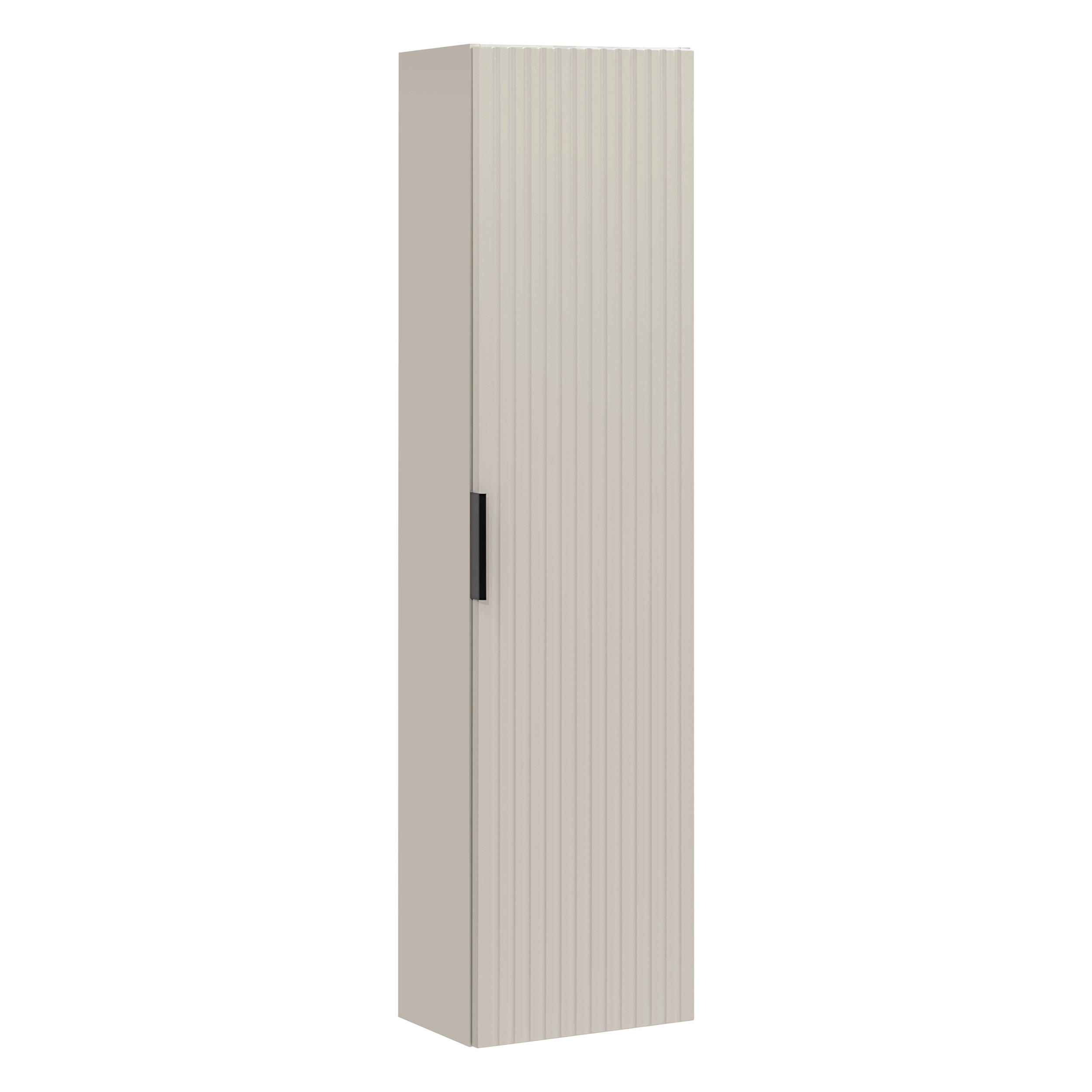 HOCHSCHRANK ADEN SZK1 Griffe in 3 Farben Cachemire - Kaschmir, Holzwerkstoff (35/140/25cm) - Komodee