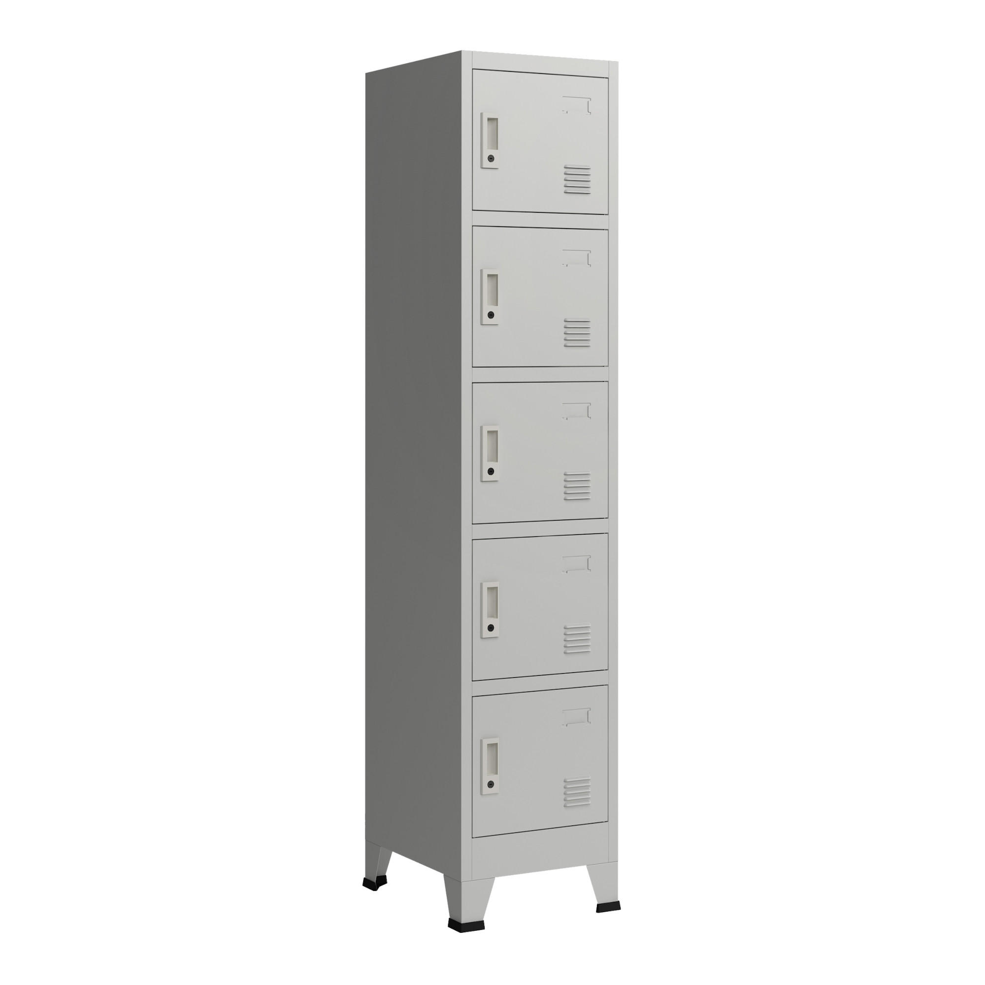 SPIND Joroinen - Grau, Metall (38/180/45cm) - [en.casa]