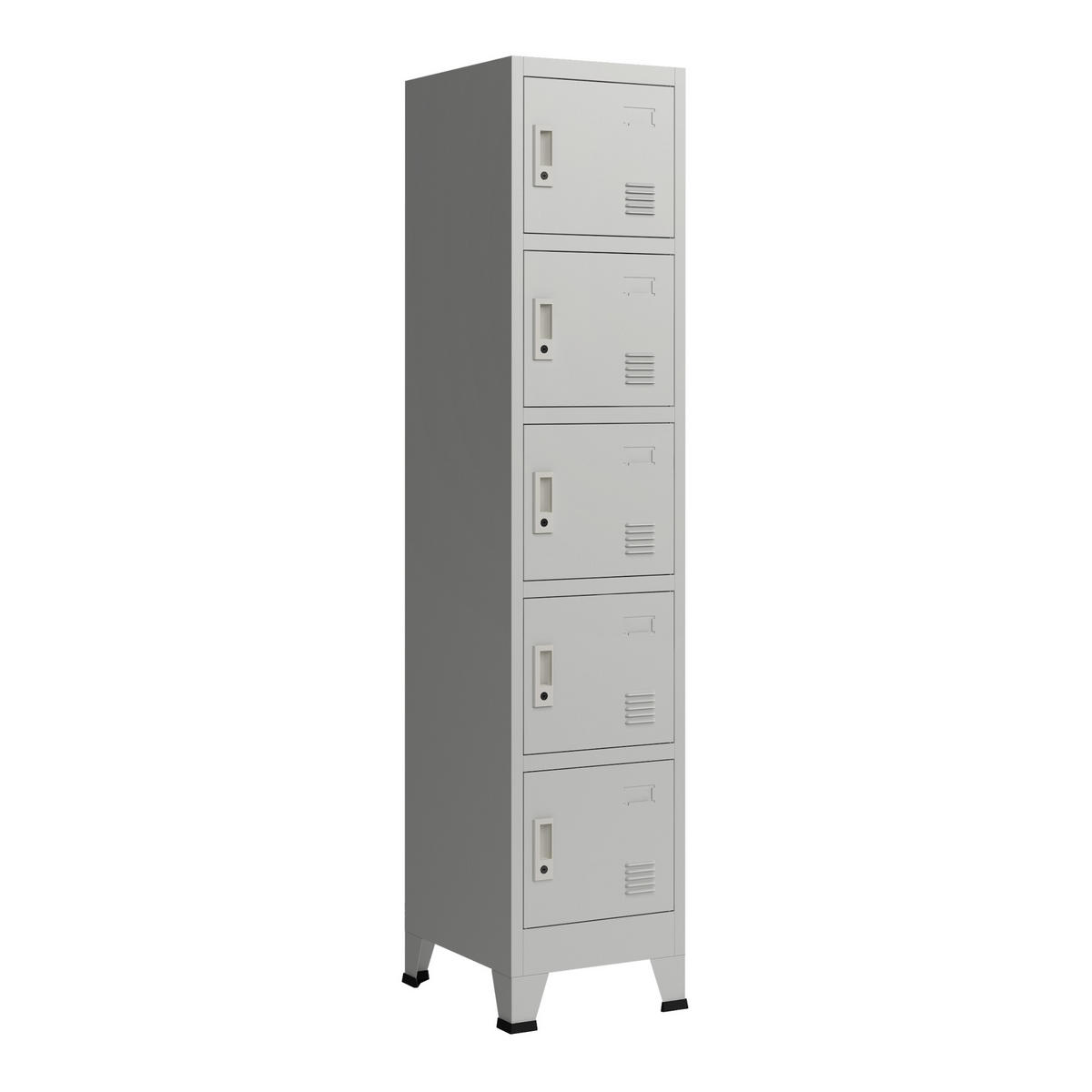 SPIND Joroinen - Grau, Metall (38/180/45cm) - [en.casa]