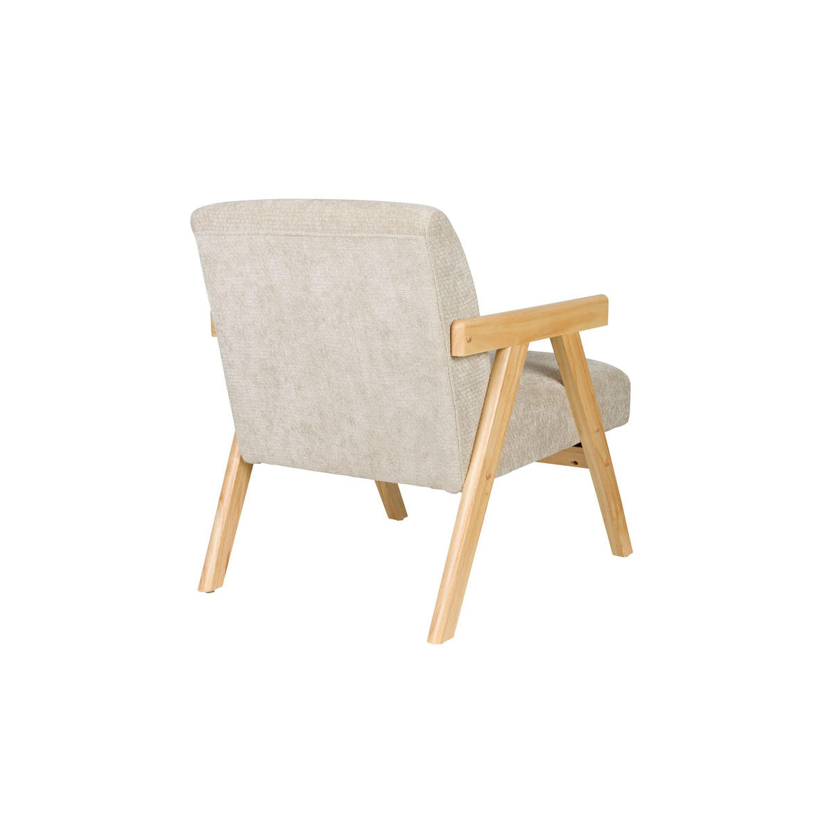 SESSEL Panadero Natural/ Beige - Beige, Textil (61/73/71.5cm) - Housecraft Living