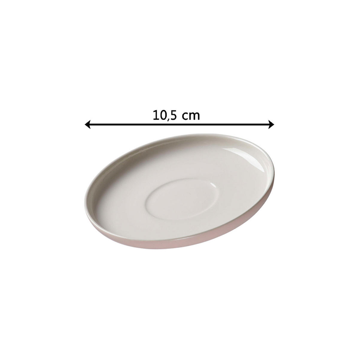 ESPRESSOTASSEN MIT UNTERTASSEN Jasper Rosa 100 ml 4er Set - Rosa, Keramik (1/1/1cm) - Ritzenhoff Breker