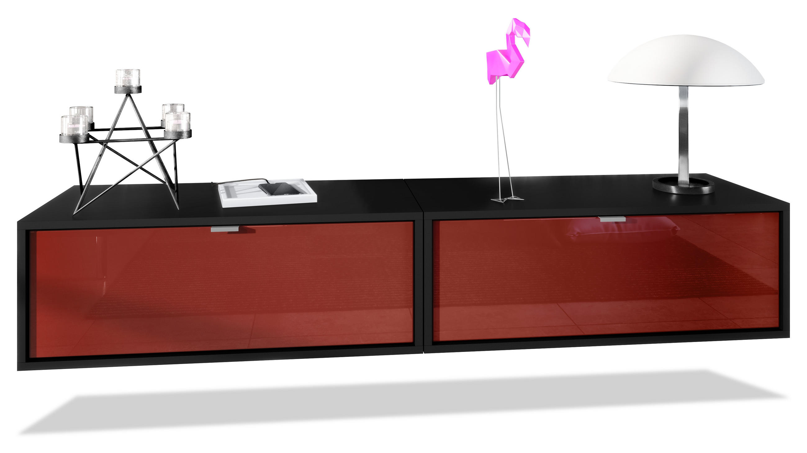 Vladon Lowboard Bordeaux 80x37x29 cm