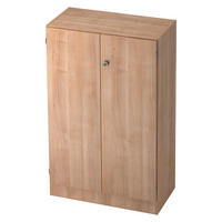 AKTENSCHRANK - 3 Ordnerhöhen 42/80/127 cm in Nussbaumfarben - Nussbaumfarben, Holzwerkstoff (80/127/42cm) - bümö