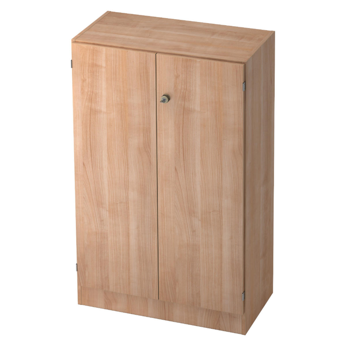 AKTENSCHRANK - 3 Ordnerhöhen 42/80/127 cm in Nussbaumfarben - Nussbaumfarben, Holzwerkstoff (80/127/42cm) - bümö