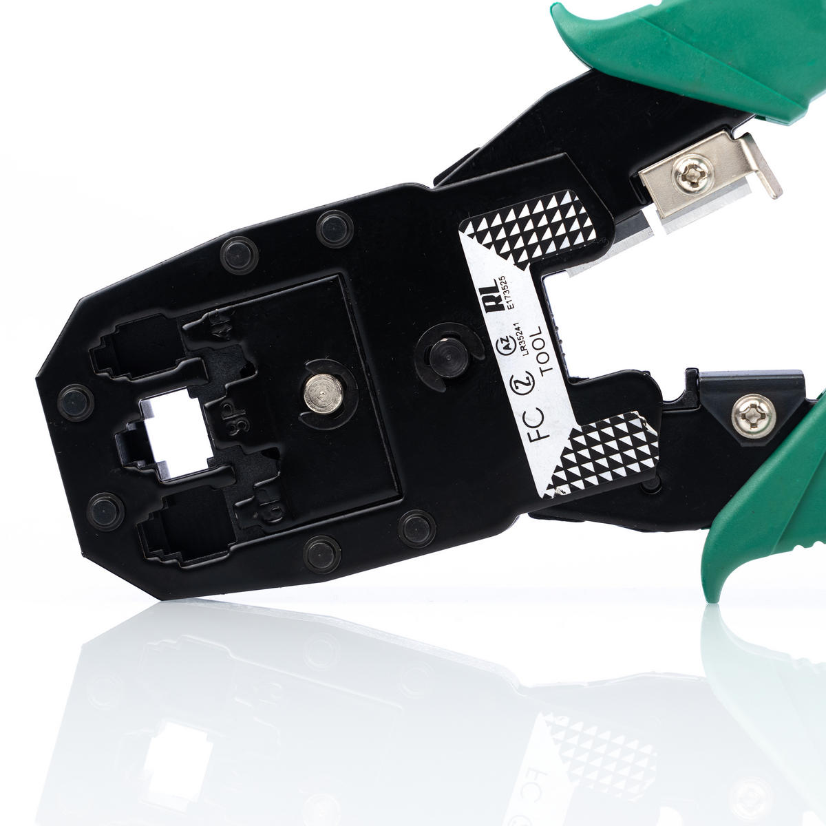 CRIMPZANGE Universal 10-in-1 Set - 146-tlg., Kabeltester RJ9/11/12/45, RJ45 20 St, 100 Kabelbinder - Multicolor, Kunststoff/Metall (27/15/6cm)