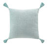 ZIERKISSEN Louisette 40/40 cm - Grün, Naturmaterialien (40/40cm) - Douceur d´intérieur