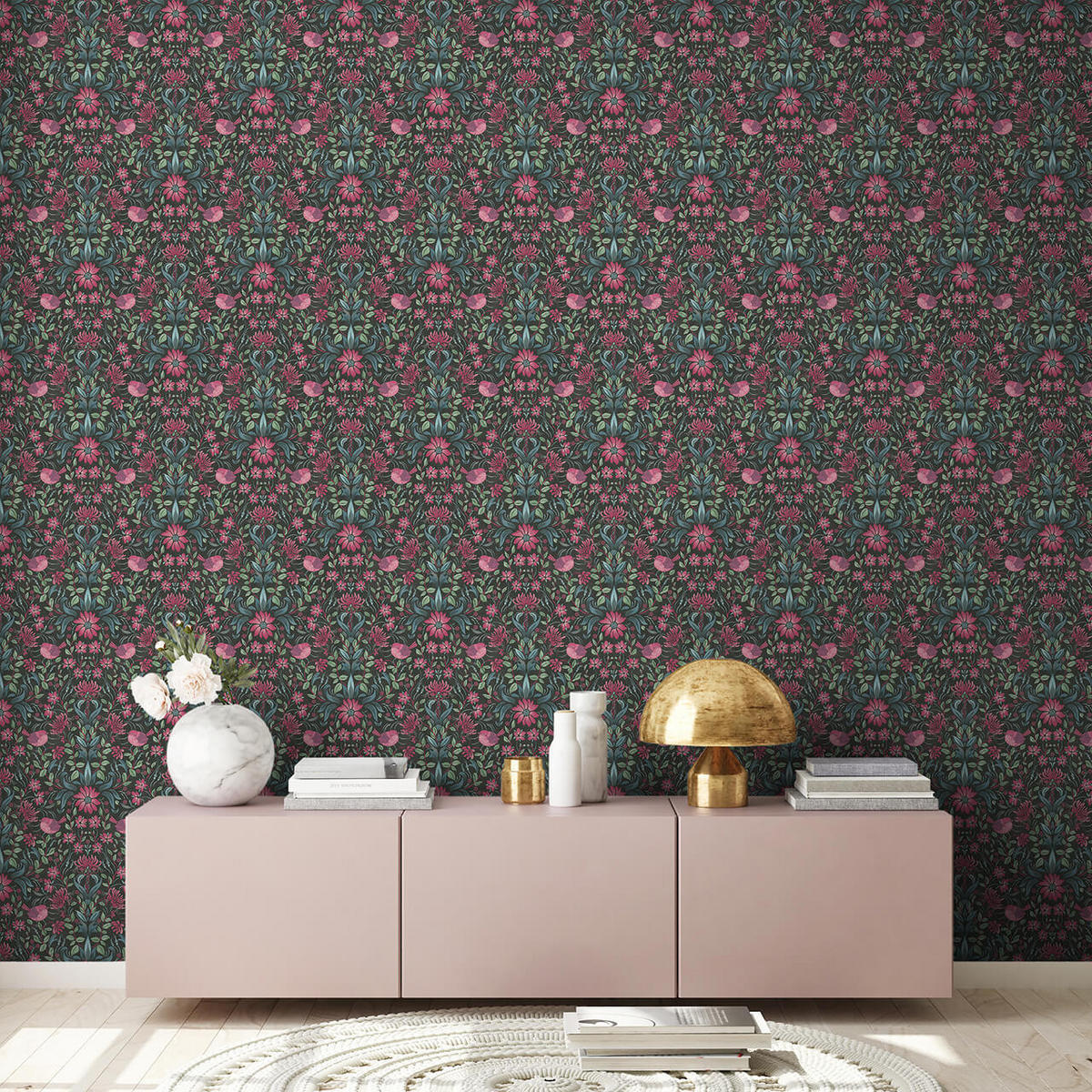 VLIESTAPETE Schwarz 53/1005 cm - Schwarz, Kunststoff/Textil (53/1cm) - KUNSTLOFT