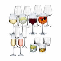 GLÄSERSET Rose Garden transparent 16er Set - Transparent, Glas - Villeroy & Boch