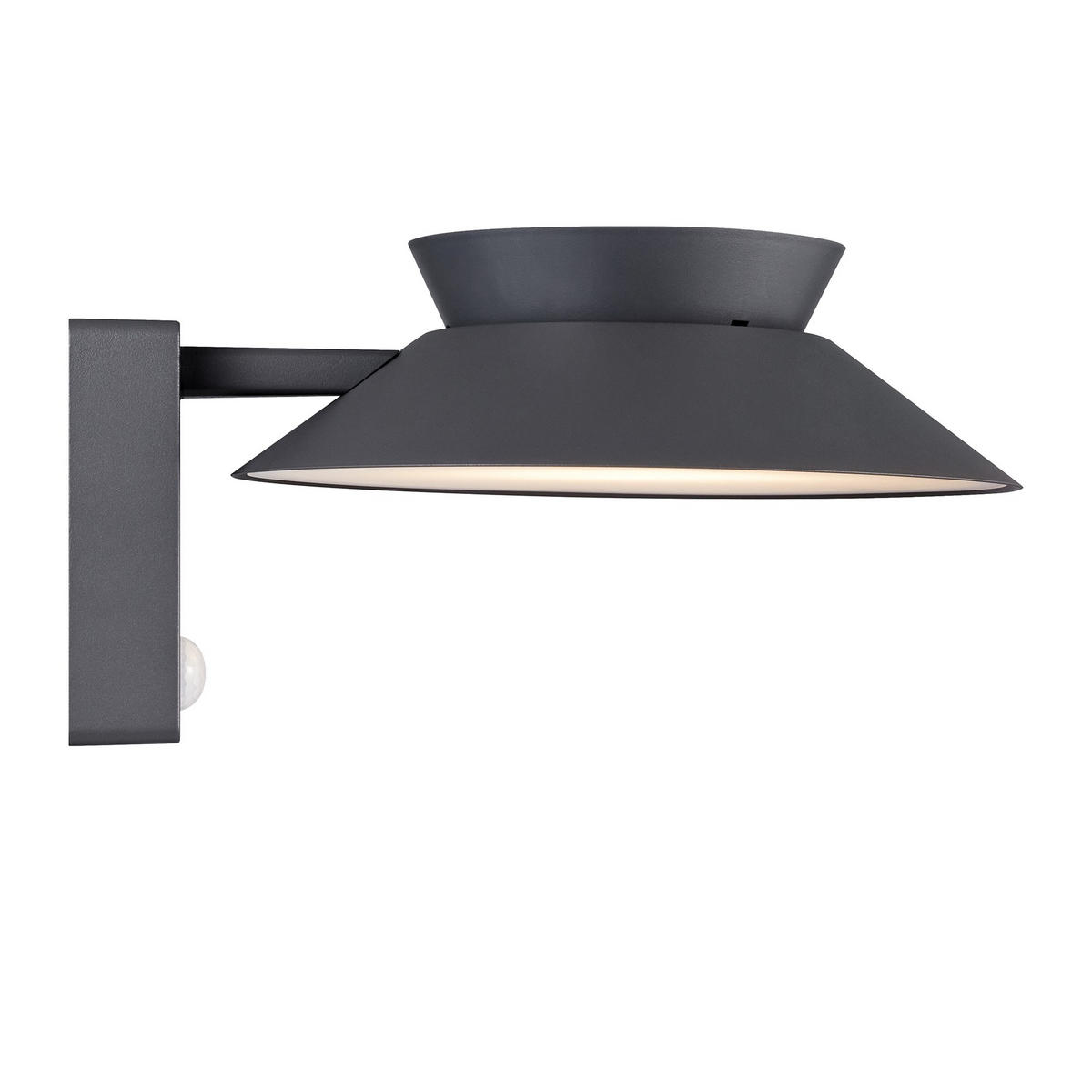 WANDLEUCHTE Justina - Schwarz - 14.5 cm - Schwarz, Metall (23/14.5/14.5cm) - Nordlux