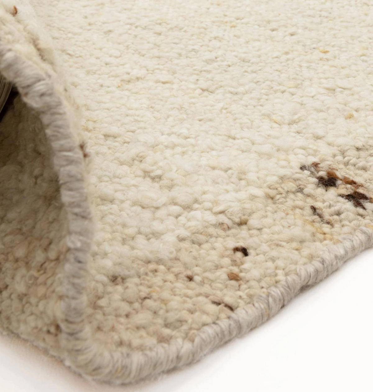 TEPPICH Wohn-/Schlafzimmer Flachgewebe BORDY Beige 200x290 cm - Beige, Naturmaterialien (200/290cm) - Novatrend