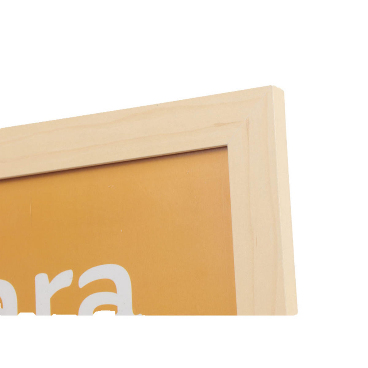 RAHMEN Set mit 3 aus MDF und Acrylglas Schutz und Aussteller für Fotografien, Bilder, Poster, Gemälde, Dekoration für Haus Farbe Hellholz A4 - Beige, Holz (21/3/29.7cm) - Nacnic