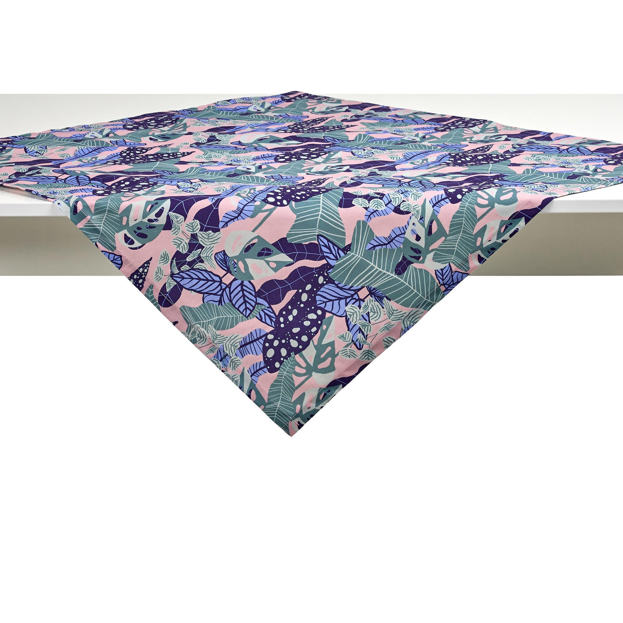 TISCHDECKE Hazel - Violett, Textil (80/80/1cm) - home&you